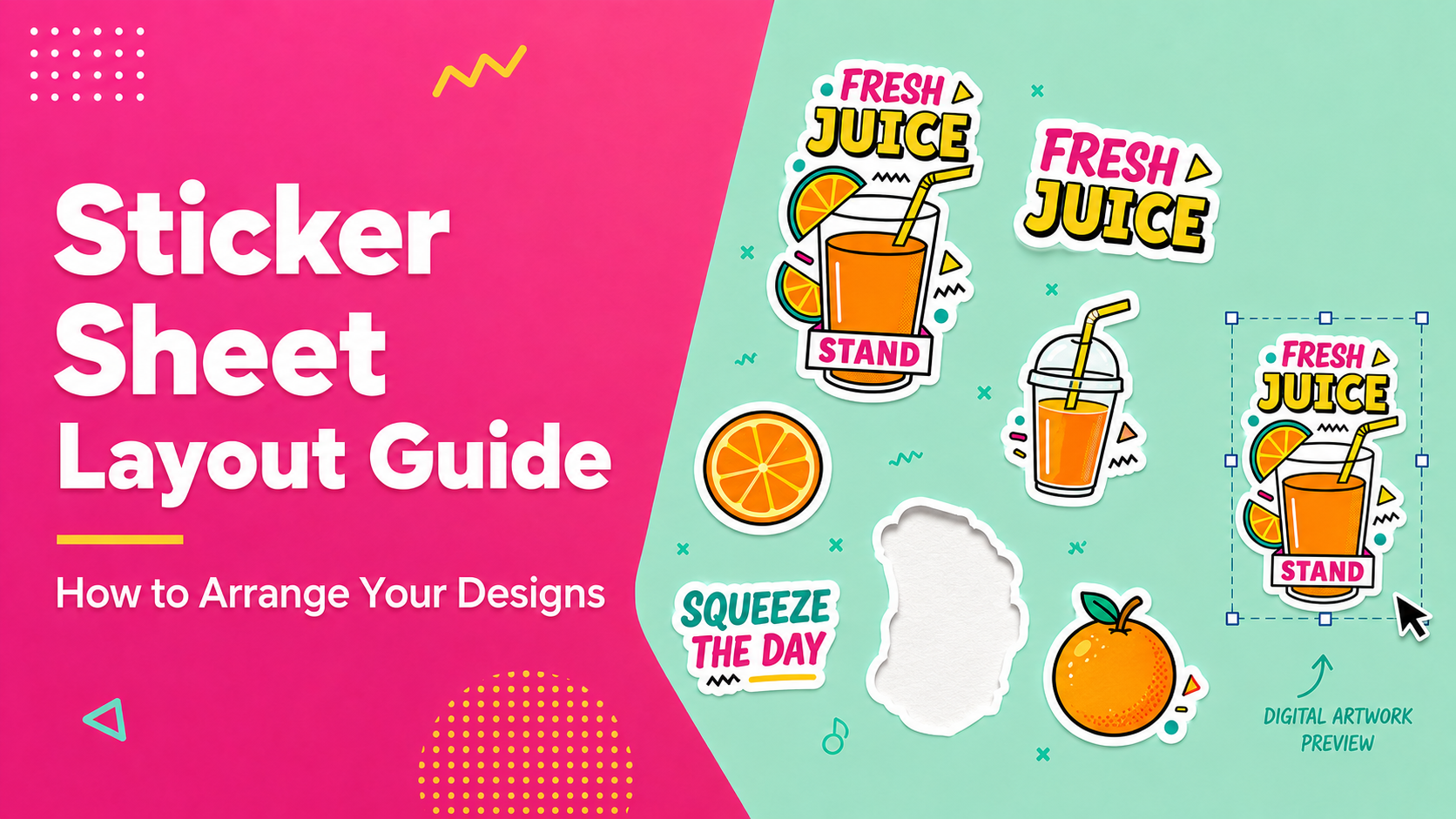 Sticker Sheet Layout Guide: How to Arrange Your Designs for Printing
