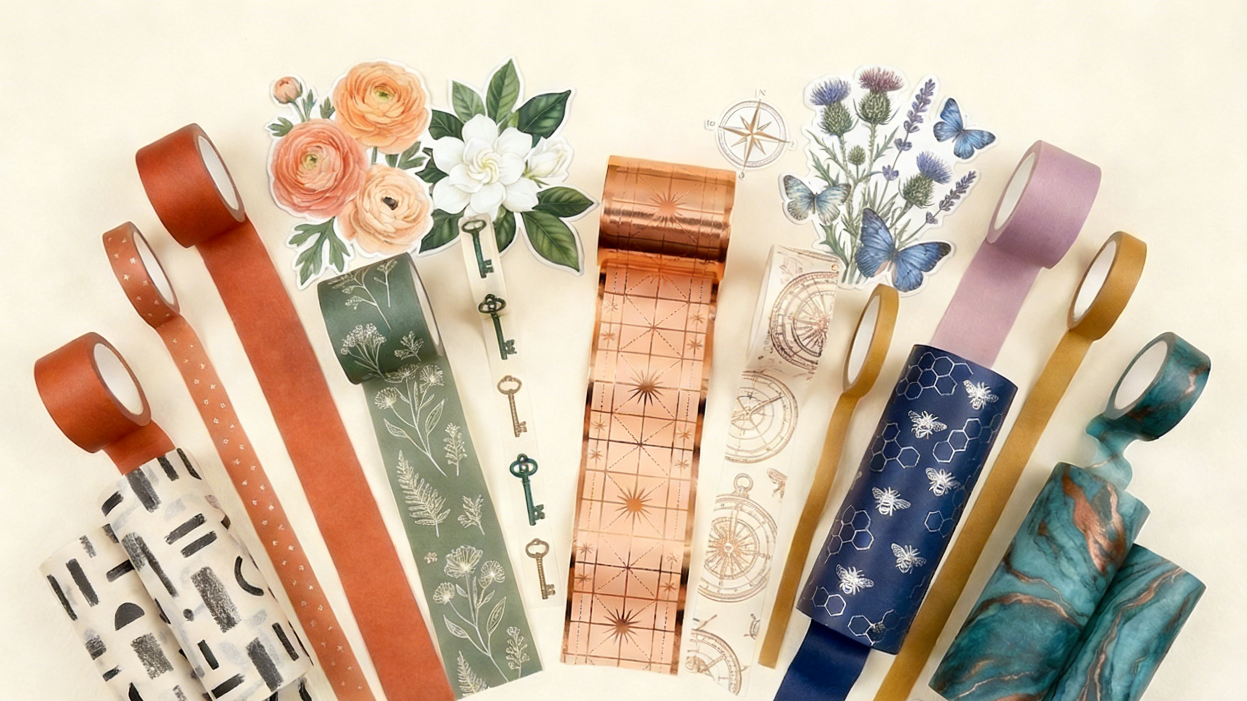 The Ultimate Washi Tapes Guide: Ideas, Tips, and Aesthetic Inspiration