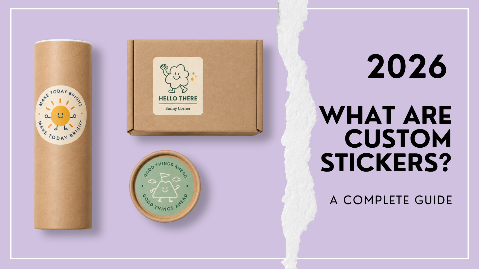 Custom stickers on packaging and containers for a complete guide to custom stickers.