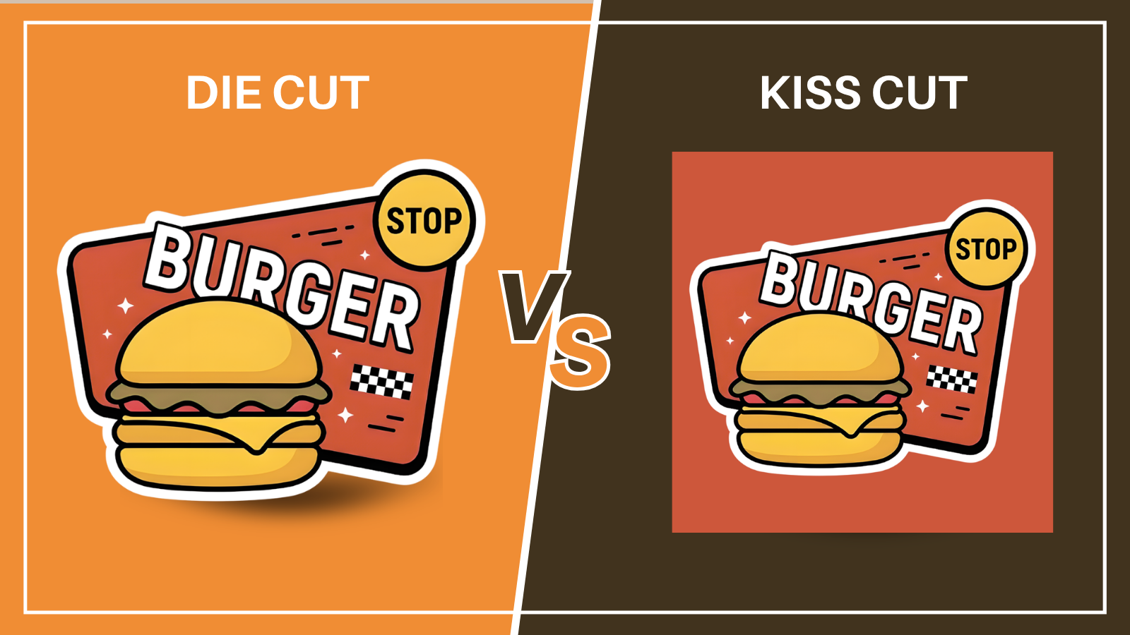Kiss Cut vs Die Cut Stickers: What’s the Difference?