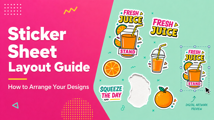 Sticker Sheet Layout Guide: Sizes, Spacing & Template Tips – Sticker Kiko