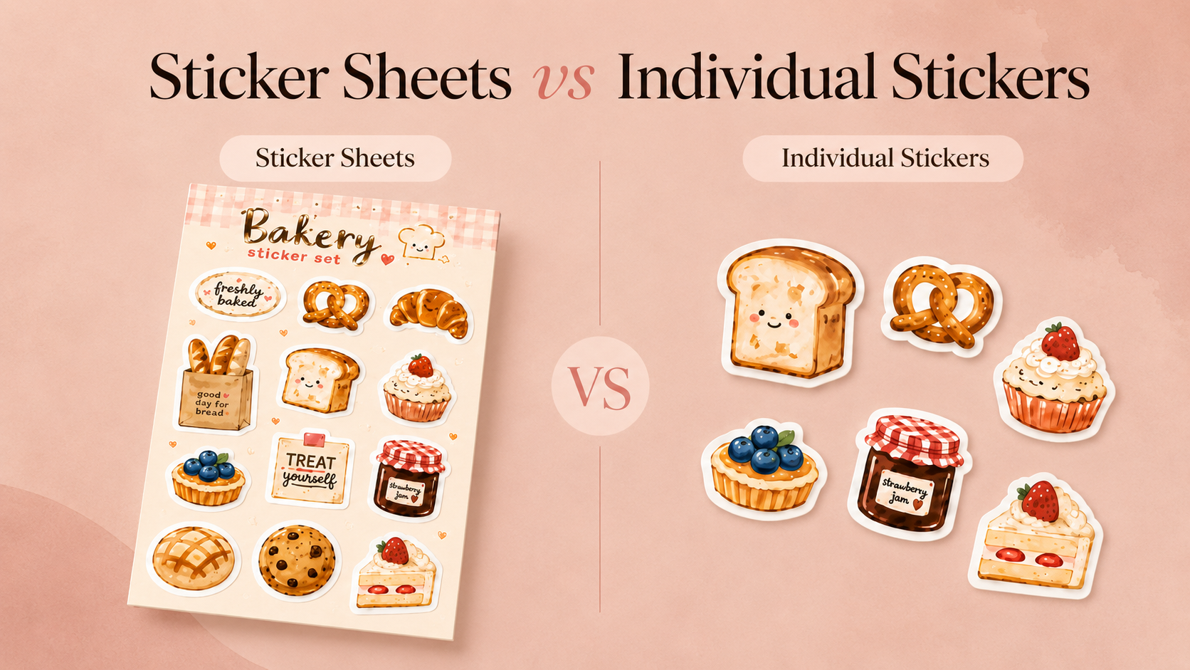 Sticker Sheets vs Individual Stickers: Which Should You Order?