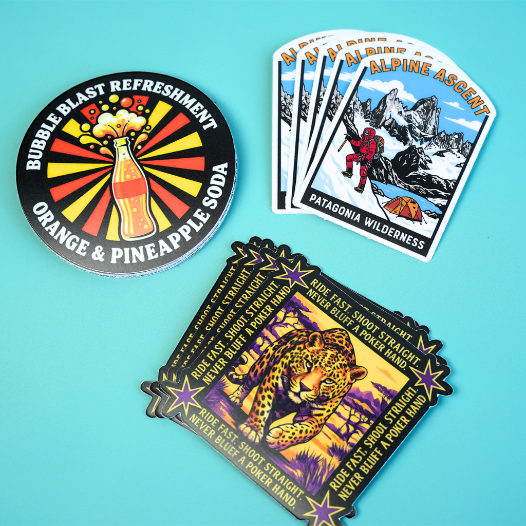 Custom Stickers | Custom Sticker Printing Online – Sticker Kiko