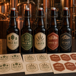 Custom beer labels for bottles – beer bottle labels and beer can labels for craft beer packaging and branding