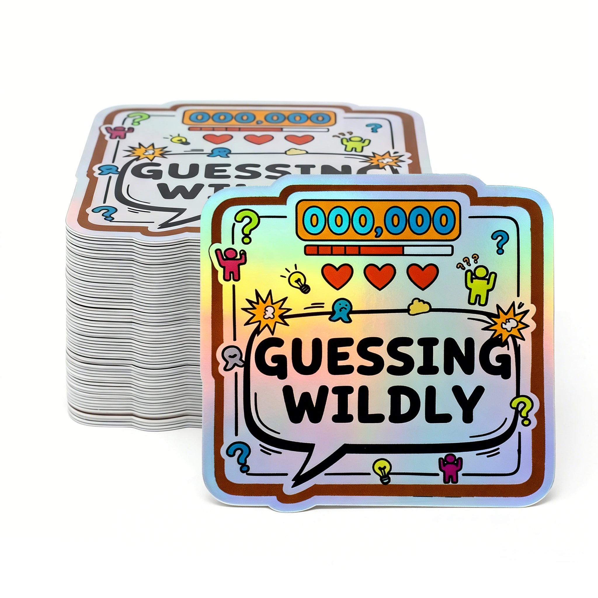 Custom Holographic Stickers | Any Shape, Free Shipping | Sticker Kiko