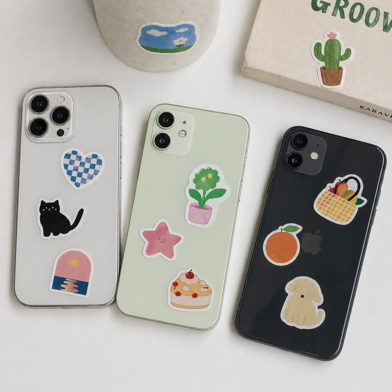 Stickers for mobile phones with fun designs – custom phone stickers for phone cases and covers