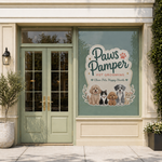 Large window decals for business – custom window decals with branding design for shop front windows
