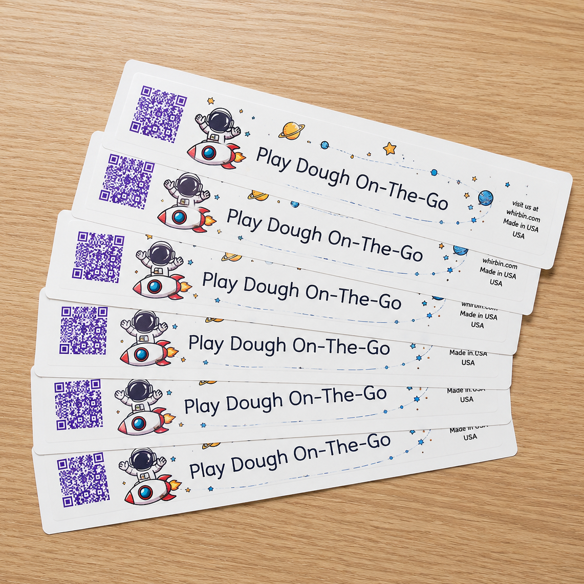 Custom QR code event sticker with a purple music festival design, bold “Bright Note Fest” text, musical icons, and a QR code for easy scanning.