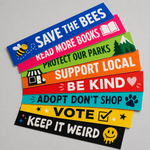 Custom bumper stickers for cars – personalized vinyl bumper stickers with political, social, and awareness messages