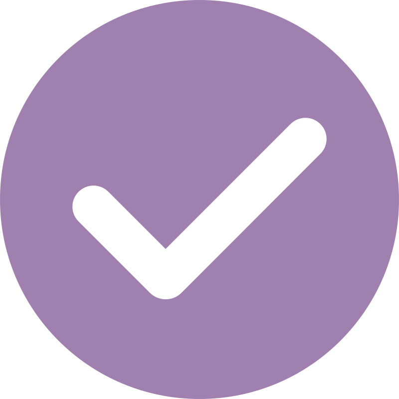Circle with Checkmark Icon